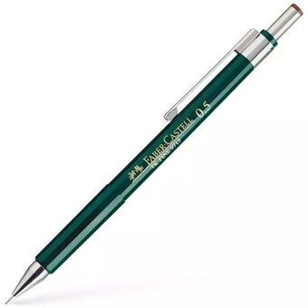 Koululaukku Faber-Castell 136500 Musta Vihreä