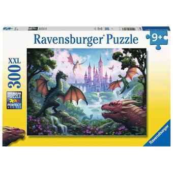 Palapeli Ravensburger 13356 The Dragon\'s Wrath XXL 300 Kappaletta