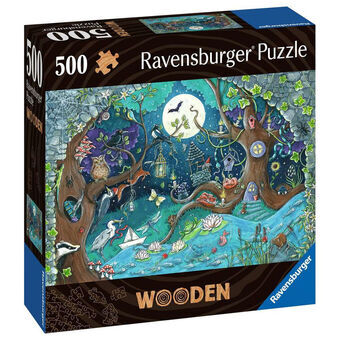 Palapeli Ravensburger 17516 Fantasy Forest Puu 500 Kappaletta