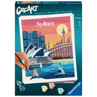 Maalaus numeroiden mukaan -sarja Ravensburger Sydney