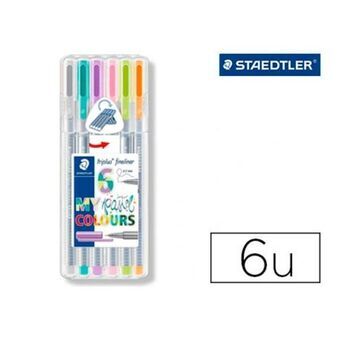 Tussisetti Staedtler 334 SB6CS3 (6 osaa)