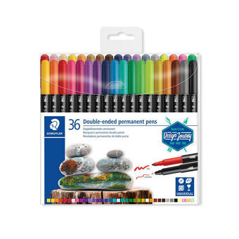 Tussisetti Staedtler 3187 Monivärinen (36 Kappaletta)