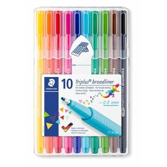 Tussisetti Staedtler 338 SB10 (10 Kappaletta)