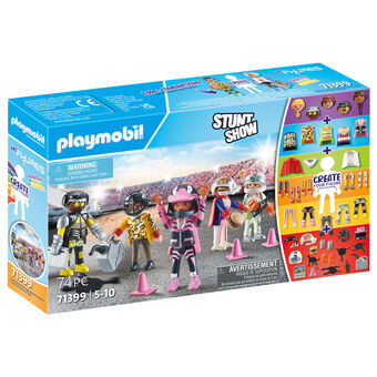 Playset Playmobil 71399 Stunt Show 74 Kappaletta