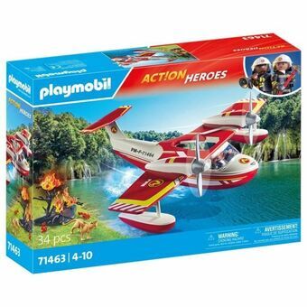 Playset Playmobil 71463 Action Heroes Muovinen