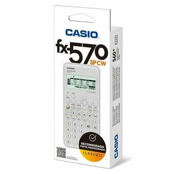 Tieteellinen laskin Casio Valkoinen