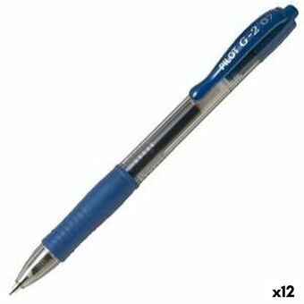 Geelikynä Pilot G-2 07 Sininen 0,4 mm (12 osaa)