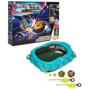 Sarja, jossa aloituskehä ja hyrrät Beyblade Burst - Quad Strike