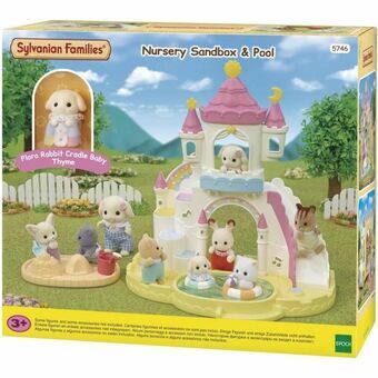 Lelusetti Sylvanian Families 5746 Nursery sandbox & Pool Muovinen