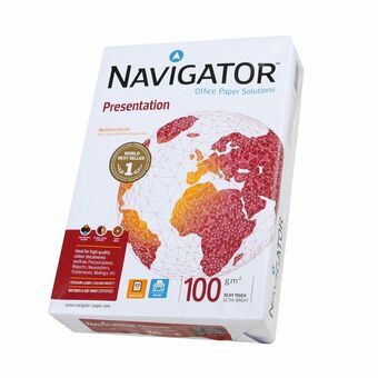 Painopaperi Navigator NAV-100-A4 A4 500 Levyt Valkoinen (1 osaa) (500 osaa)