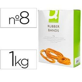 Elastiset nauhat Q-Connect KF14685 Ruskea