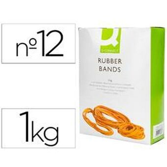 Elastiset nauhat Q-Connect KF14688 Ruskea