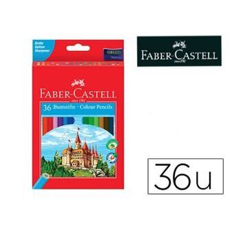 Värikynät Faber-Castell Castle Monivärinen 36 Kappaletta