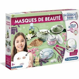 Lasten meikkisetti Clementoni Science & Jeu  Beauty masks (FR) Monivärinen