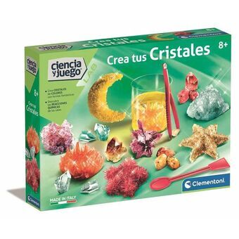 Opettavainen peli Clementoni Crea tus Cristales 37 x 28,1 x 6,5 cm (ES)