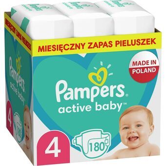 Kertakäyttövaipat Pampers Active Baby 4