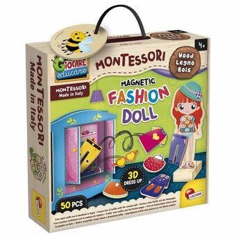 Opettavainen peli Lisciani Giochi Magnetic Fashion Doll (FR)