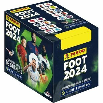 Tarrasetti Panini FOOT 2024 LIGUE 1 Musta (50 Kappaletta)