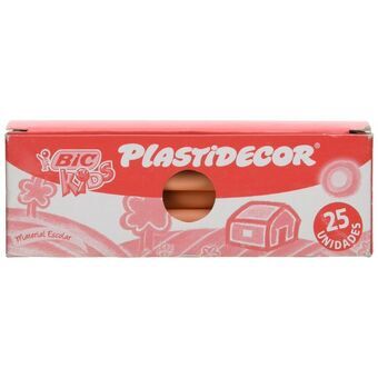 Väriliidut Plastidecor 8169751 Oranssi Muovinen 25 Kappaletta (25 Kappaletta) (25 osaa)