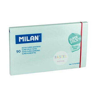 Muistio Milan Pastel Pastellinsininen (76 x 127 mm)