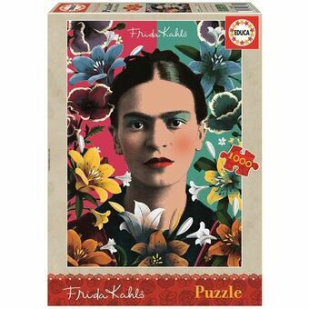 Palapeli Educa FRIDA KAHLO 1000 Kappaletta