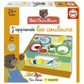 Opettavainen peli Educa J´apprends les couleurs (FR)