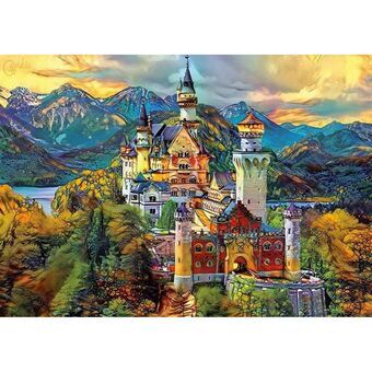 Palapeli Educa Neuschwanstein Castle 1000 Kappaletta