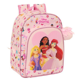 Koululaukku Princesses Disney Summer adventures Pinkki 26 x 34 x 11 cm