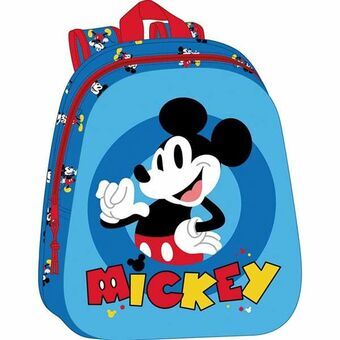 Koululaukku Mickey Mouse Clubhouse Sininen 27 x 33 x 10 cm