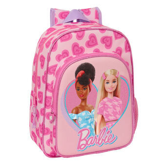 Koululaukku Barbie Love Pinkki 26 x 34 x 11 cm