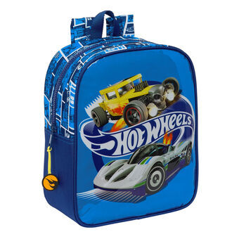 Lasten laukku Hot Wheels Sonny Laivastonsininen 22 x 27 x 10 cm