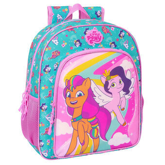 Koululaukku My Little Pony Magic Pinkki Turkoosi 32 x 38 x 12 cm