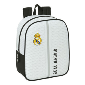 Lasten laukku Real Madrid C.F. 24/25 Valkoinen Harmaa 22 x 27 x 10 cm