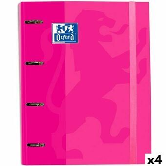 Rengaskansio Oxford Classic Fuksia A4+ (4 osaa)