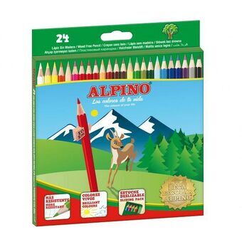 Värikynät Alpino AL010658 Monivärinen 24 Kappaletta