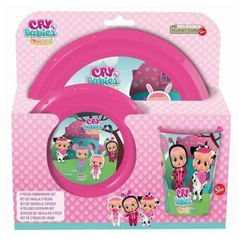 Piknik IMC Toys Cry Babies Pinkki Playset