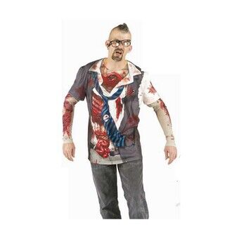 Aikuisten asut Limit Costumes Zombie T-paita - L