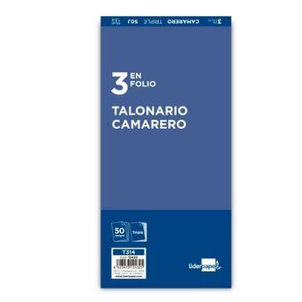 Tarjoilijan vihko Liderpapel T314 50 Levyt (5 osaa)