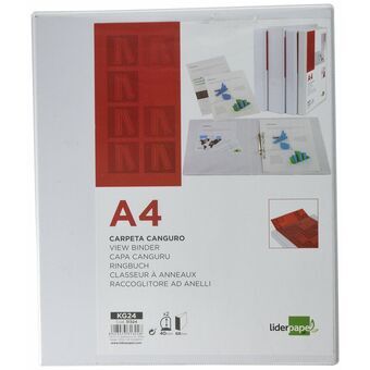 Rengaskansio Liderpapel KG24 Valkoinen A4