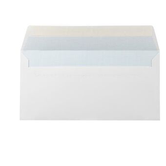 Kirjekuoret Liderpapel SB05 Valkoinen Paperi 110 x 220 mm (500 osaa)