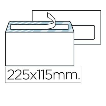 Kirjekuoret Liderpapel SB07 Valkoinen Paperi 115 x 225 mm (500 osaa)