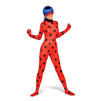 Aikuisten asut My Other Me Monivärinen LadyBug (7 Kappaletta)