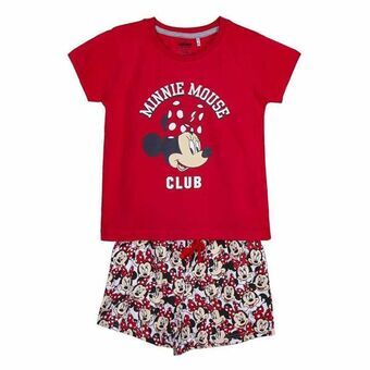 Pyjamat Minnie Mouse Punainen