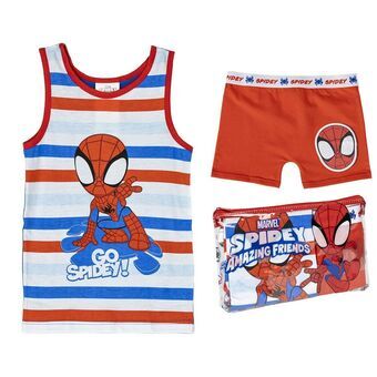 Pyjamat Lasten Spidey Punainen - 3 vuotta