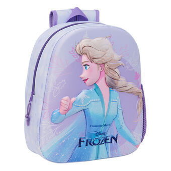 3D Lasten laukku Frozen Liila 27 x 33 x 10 cm