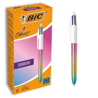 Kynä Bic Gradient Monivärinen 0,32 mm (12 Kappaletta)