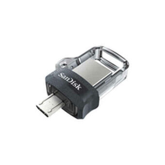 USB-tikku SanDisk SDDD3-064G-G46 Musta Hopeinen 64 GB