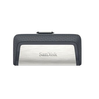 USB-tikku SanDisk Ultra Dual Drive Harmaa 256 GB