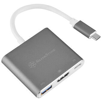 USB-keskitin Silverstone SST-EP08C