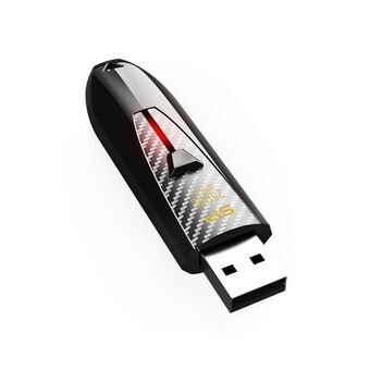 USB-tikku Silicon Power Blaze B25 Musta 128 GB